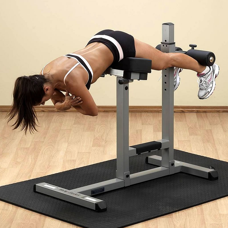 Body-Solid双功能力量训练器 GRCH322 腹肌背肌伸展训练器
